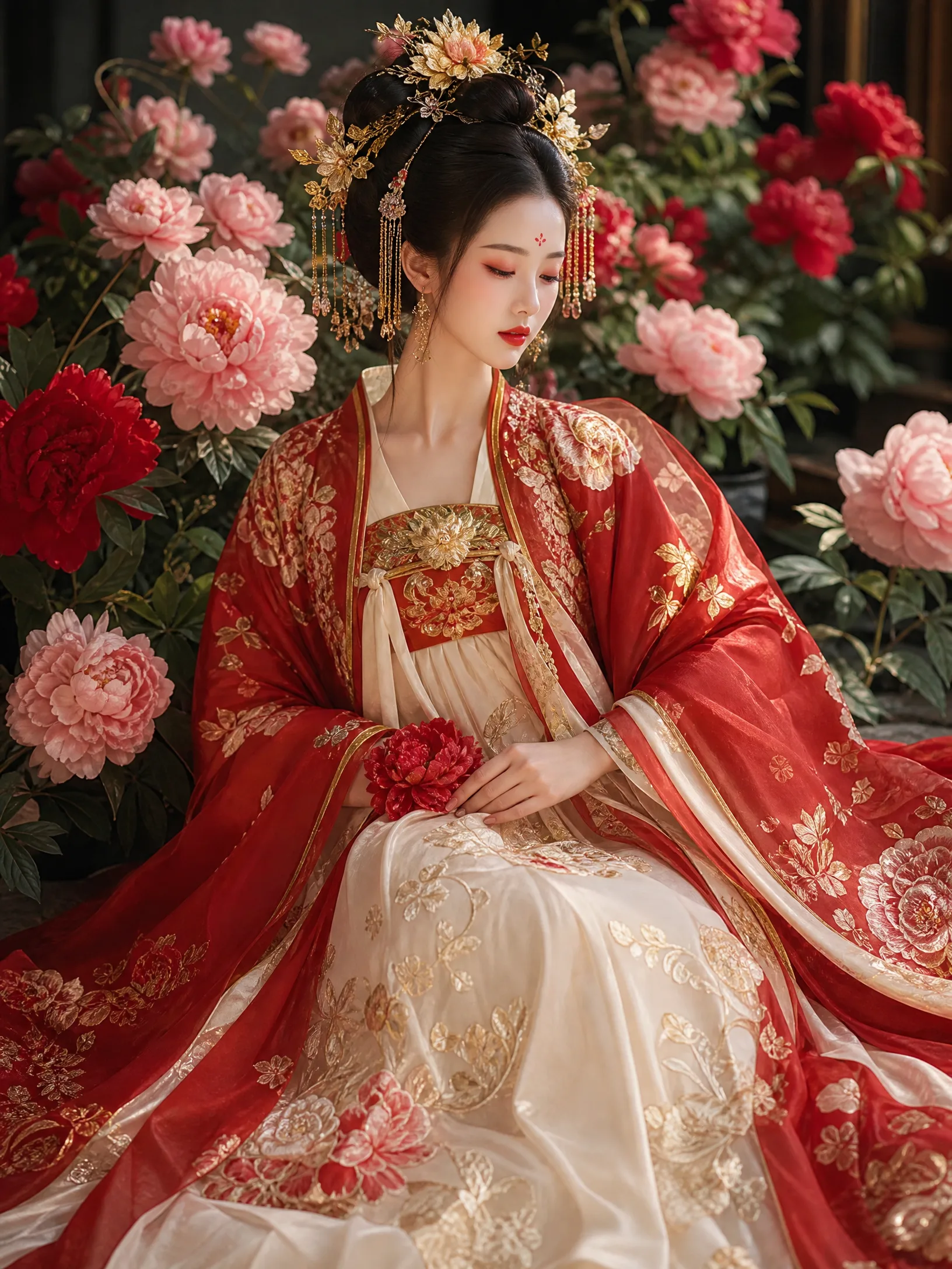 亲子家庭汉服套系